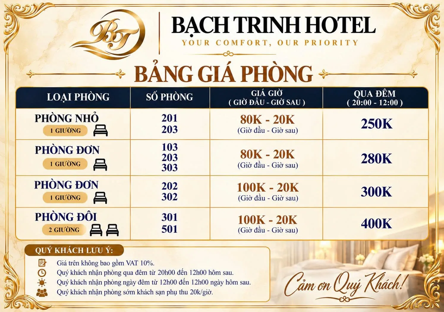 Bảng Giá